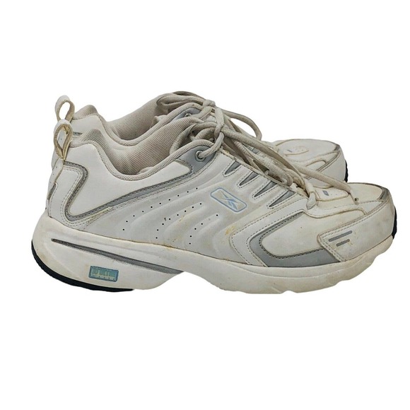 Reebok Womens 3D Ultralite Classic White Leather Lace Up Walking Shoes Size US 7 - Picture 2 of 8
